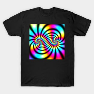 Double Spiral Rainbows T-Shirt